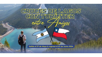 Cruce de Lagos entre  Amigos - Argentina